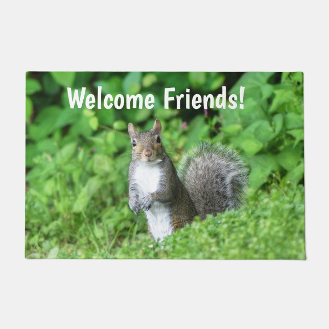 Tapete Welcome Friends Squirrel (Frente)