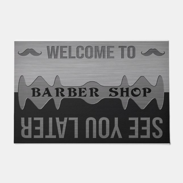 Tapete Welcome To Barber Shop, See You Later (Frente)