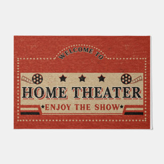 Tapete Welcome To Home Theater Rug, Home Decoration