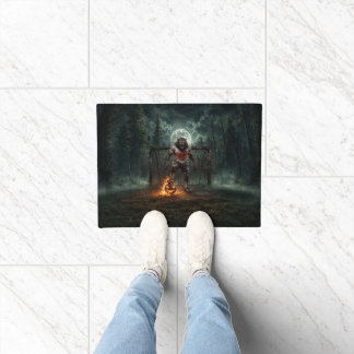 Tapete Werewolf Soccer Player Halloween Horror Art