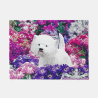 West Highland White Terrier Pintando Arte Canina
