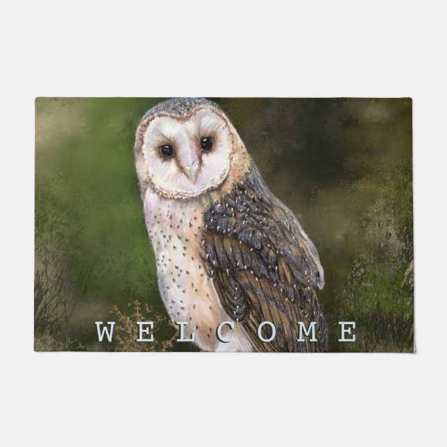 Tapete Western Barn Owl Doormat (Frente)
