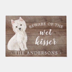 Tapete Westie Dog Personalised Door Mat