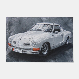 Tapete White Karmann Ghia Doormat