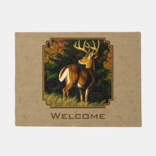 Tapete Whitetail Buck Deer Hunting Tan