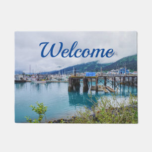 Tapete Whittier Alaska - Bem-vindo ao Doormat