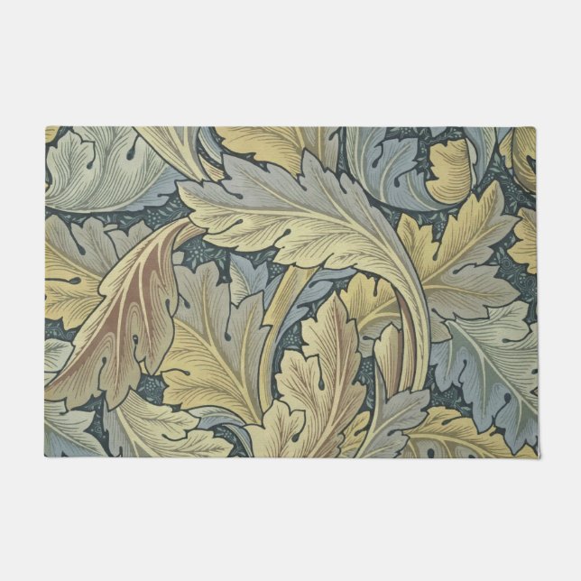 Tapete William Morris Acanthus Deixa Arte Floral Nouveau (Frente)