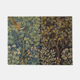 Tapete William Morris Faisão Pássaro Árvore Flor