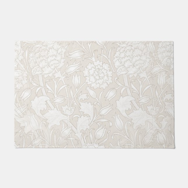 Tapete William Morris Floral Patterno na Sepia  (Frente)