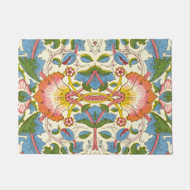 Tapete William Morris Loddon Blossom Padrões Florais (Frente)