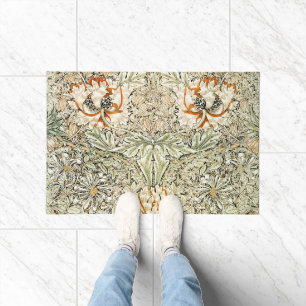 Tapete William Morris - Padrão Floral Antiquado de Honeys