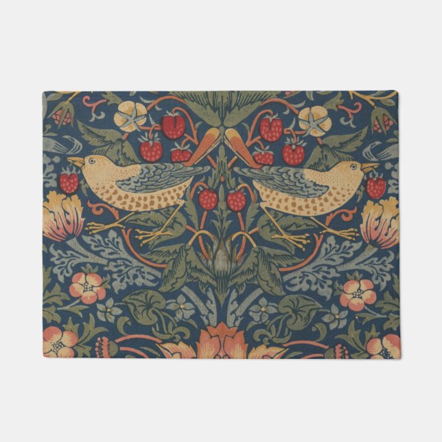Tapete William Morris Strawberry Theves Birds (Frente)