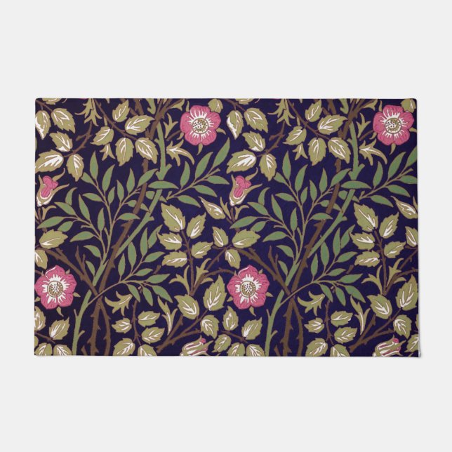 Tapete William Morris Sweet Briar Floral Art Nouveau (Frente)