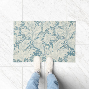 Tapete William Morris Wallflower Blue damask