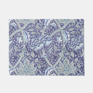 Tapete William Morris Windrush flores florais azuis