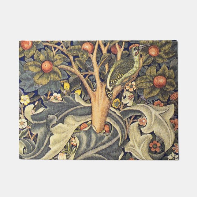Tapete William Morris Woodpecker Pattern (Frente)