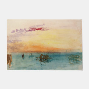 Tapete William Turner - A laguna perto de Veneza no Sunse