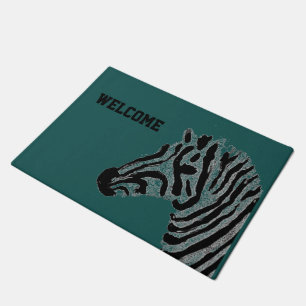 Tapete Willife Art Zebra Bem-Vindo