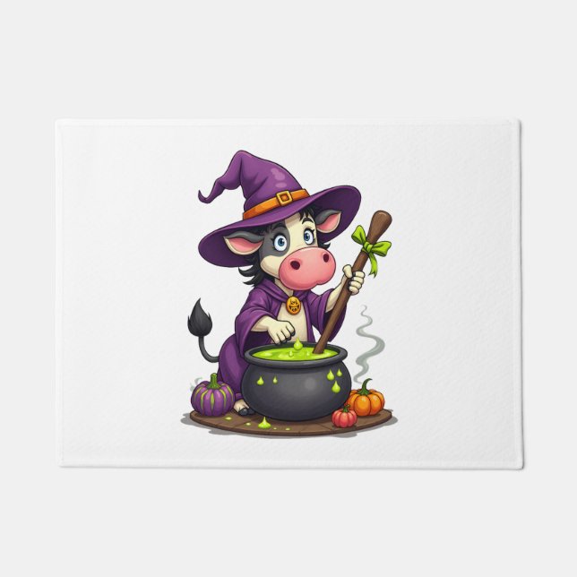 Tapete Witch Cow Cauldron Brew (Frente)
