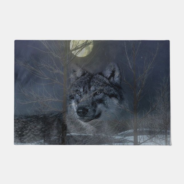 Tapete Wolf Spirit Moon Night (Frente)
