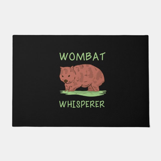 Tapete Wombat Whisperer (Frente)