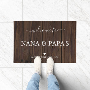 Tapete Wood House Doormat
