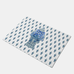 Tapete Wreath Blue & White Ginger Jar