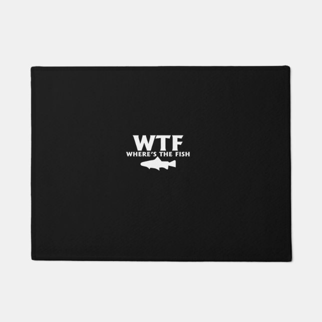 Tapete wtf where's the fish (Frente)