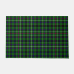 Tapete Xadrez azul verde MacDonald tartan