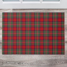 Xadrez Clan Stewart Green Red Blue Check Tartan
