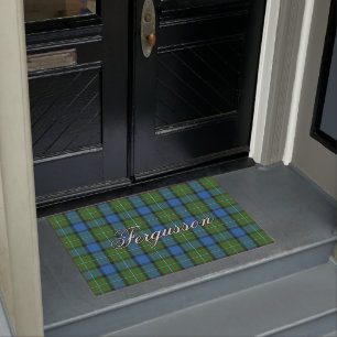 Tapete Xadrez de Tartan escocesa de Fergusson do clã de
