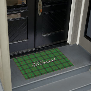 Tapete Xadrez de Tartan escocesa de Kincaid do clã de