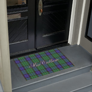 Tapete Xadrez de Tartan escocesa de MacCallum do clã de