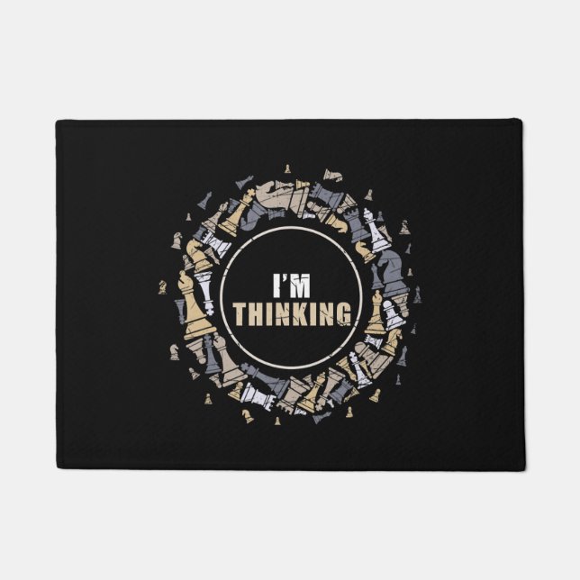 Tapete Xadrez do Nerd do Xadrez do Xadrez em Lover (Frente)