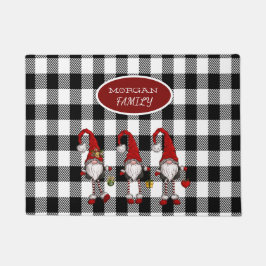 Tapete Xadrez dos gnomos cubanos adoráveis