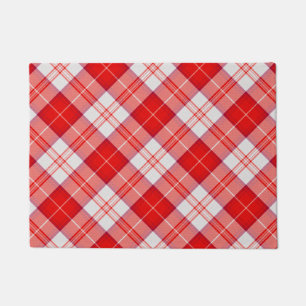 Tapete Xadrez Escocesa Menzies Red Clan Tartan