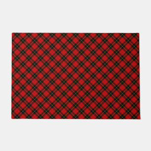 Tapete Xadrez preto Wallace Tartan