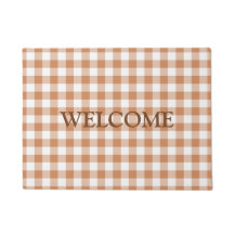 Xadrezes Brown White Buffalo Lumberjack Bem-vindas