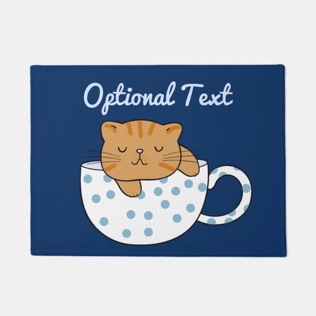 Tapete Xícara de Gato-Feine Estilo Kawaii (Frente)