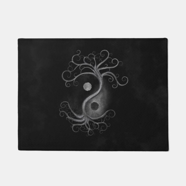 Tapete Yin Yang Swirl Tree (Frente)