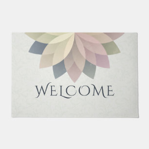 Tapete YOGA Studio Welcome Doormat Colorful Lotus Mandala
