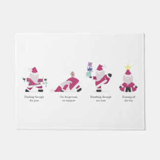 Tapete Yogi Papais noeis Engraçado Yoga Pun Cartão de Fé