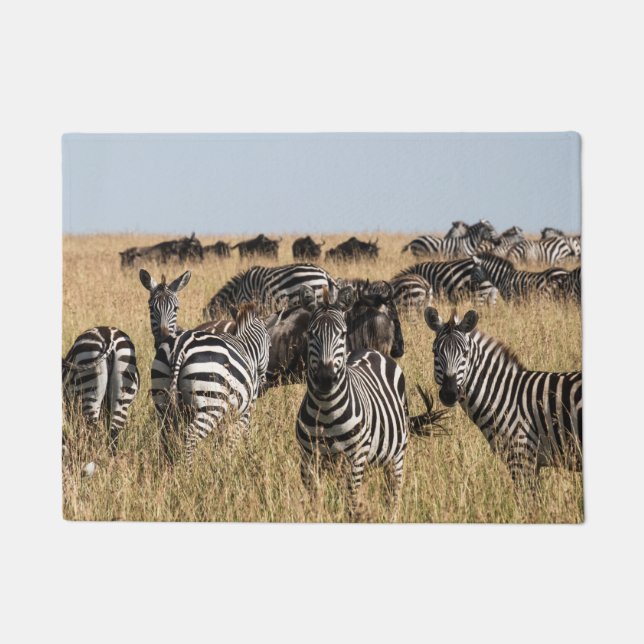 Tapete Zebra Doormat de Grant (Frente)