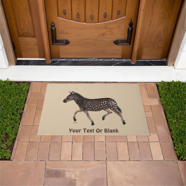 Tapete Zebra Fofo de Bolinhas (Ar livre)