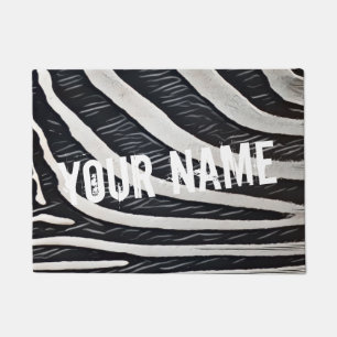 Tapete Zebra fur Design preto e branco para Amante de os 