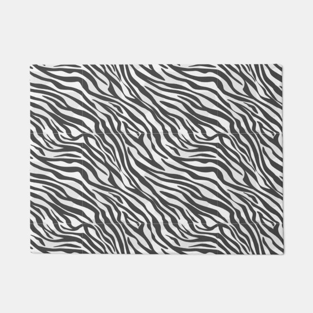 Tapete Zebra Pattern Doormat (Frente)