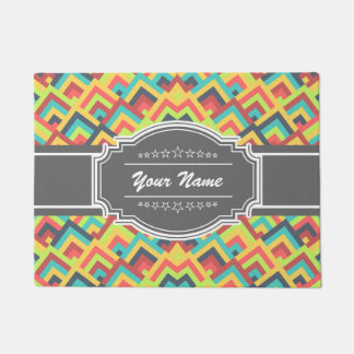 Tapete Zigzag Chevron Personalizado N1
