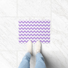 Tapete Zigzag Roxo, Chevron Roxo, Padrão Geométrico