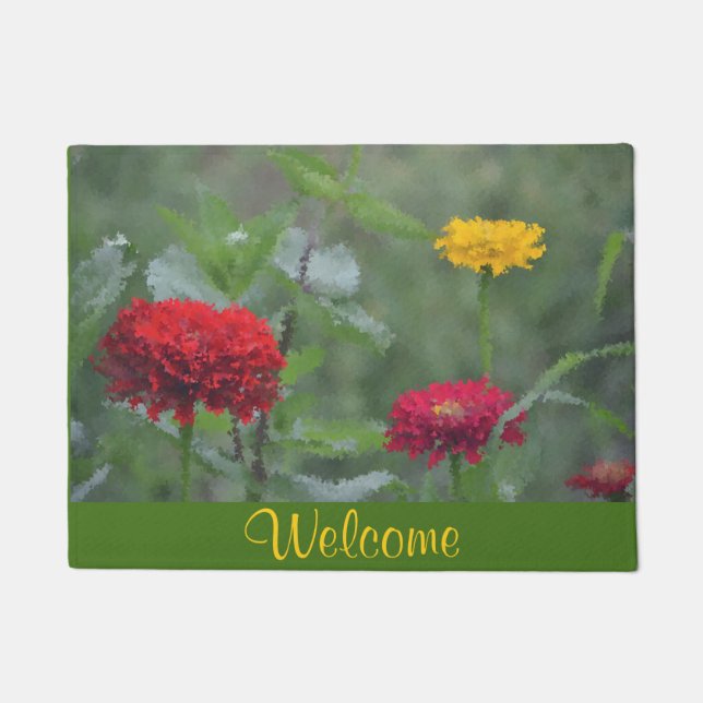 Tapete Zinnia Welcome Doormat (Frente)
