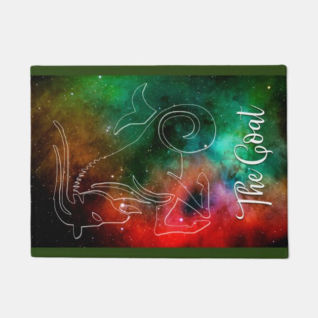 Tapete Zodíaco: Capricórnio 'O Capim' (Frente)